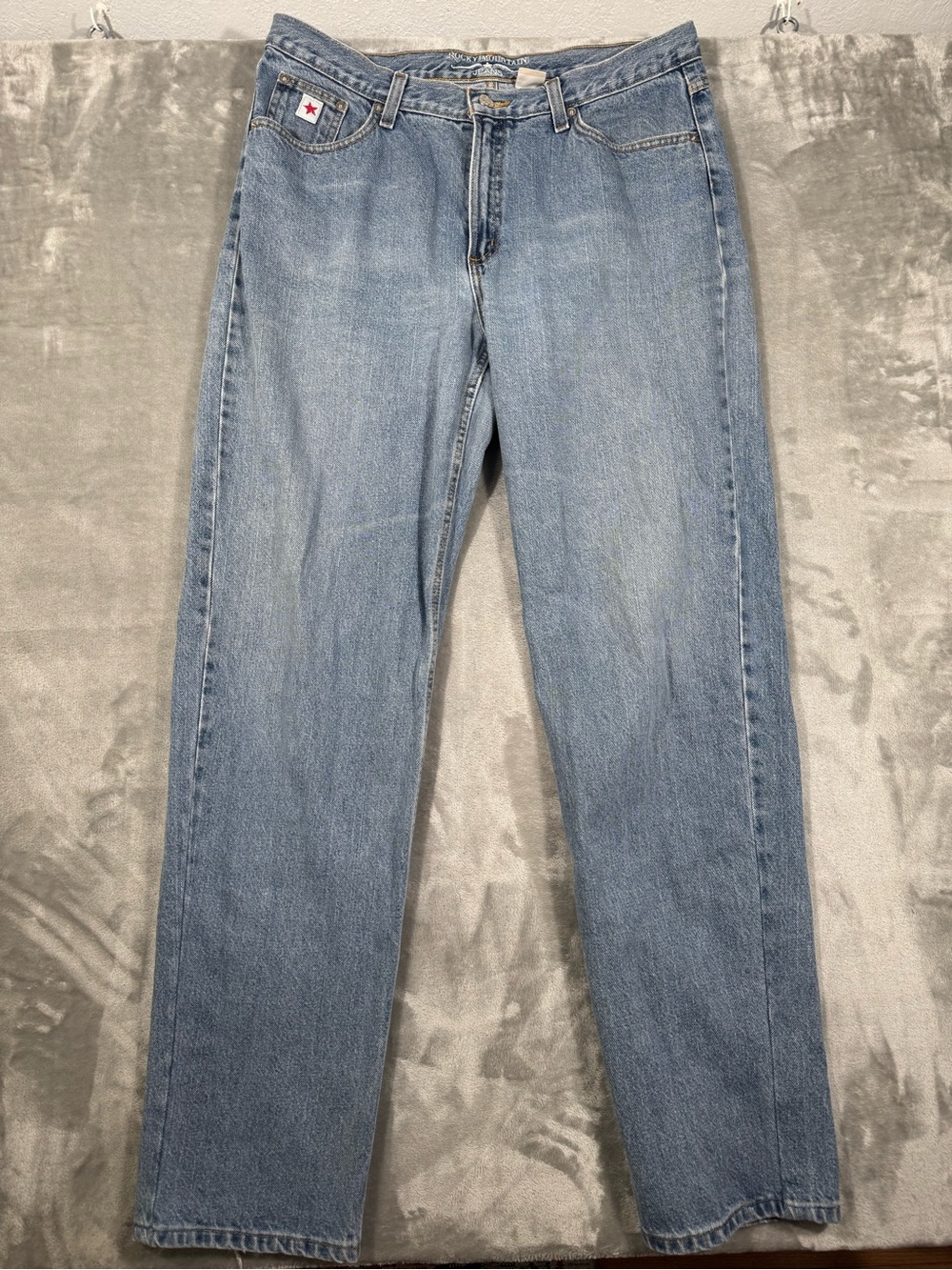 Vintage Rocky Mountain Jeans Womens 17XL Blue Relaxed Fit Denim Pants 90s